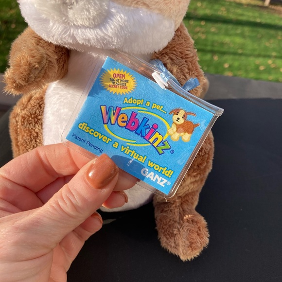 Webkinz Chipmunk Ganz HM217 Sealed Code Retired Plush Stuffed Animal Collectible - Picture 3 of 4